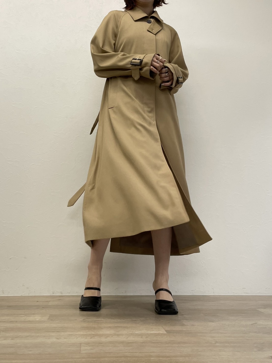 original stand collar trench coat