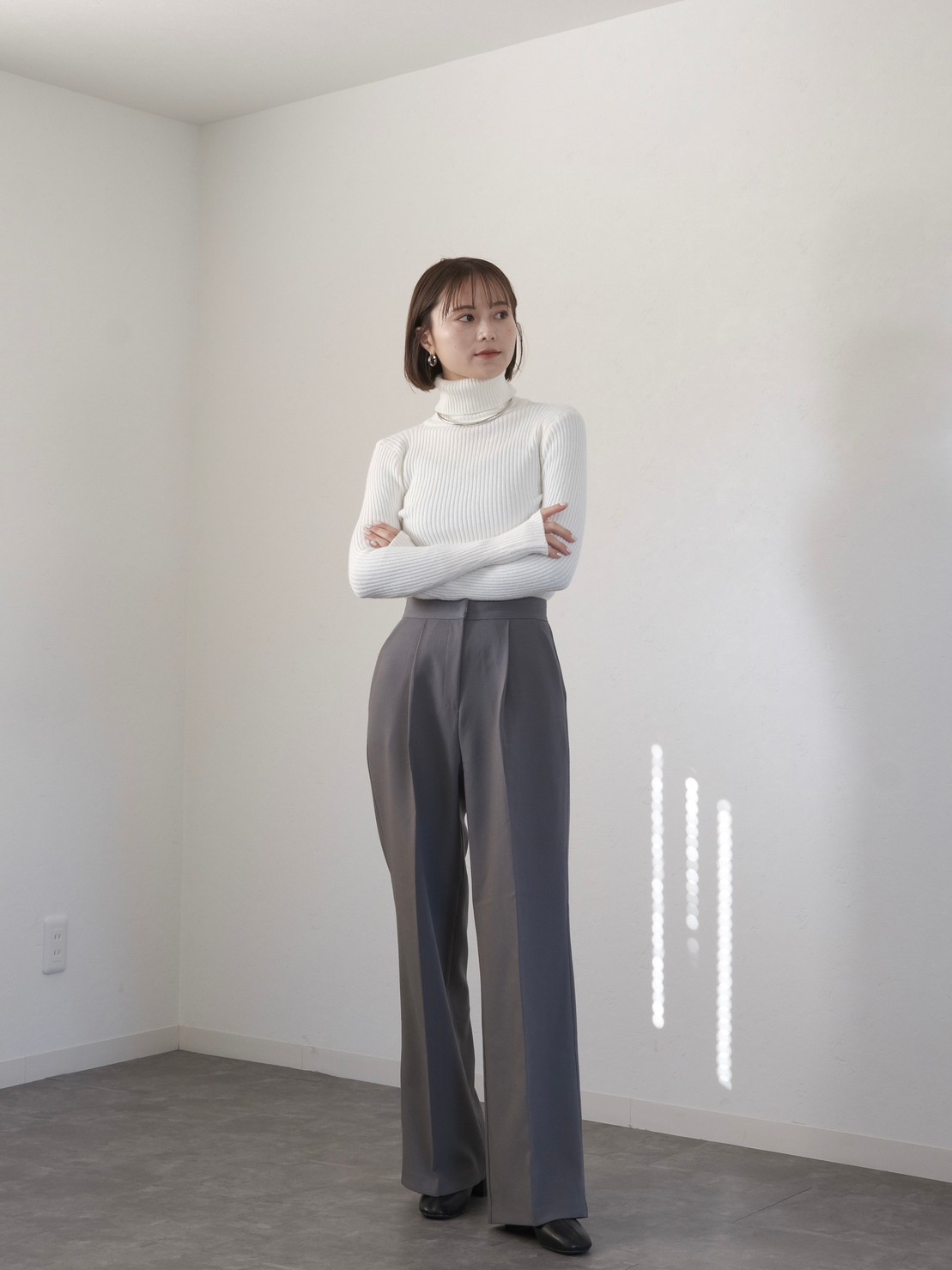 basic onetuck pants