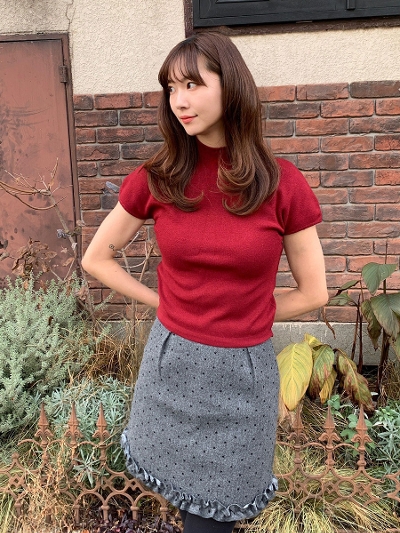 high neck half sleeve knit(YESEUL select)